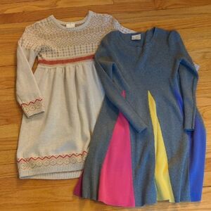 Hanna Andersson Sweater Dress Lot- Holiday Dress